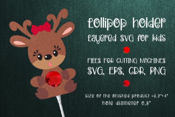 Christmas Deer Lollipop Holder Template: A Practical Guide to Digital Crafting Success