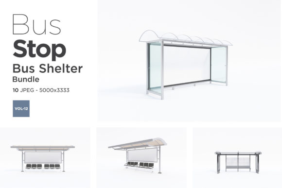 Evaluating Bus Stop Sign Mockup Vol -12 for Realistic Advertising Presentations