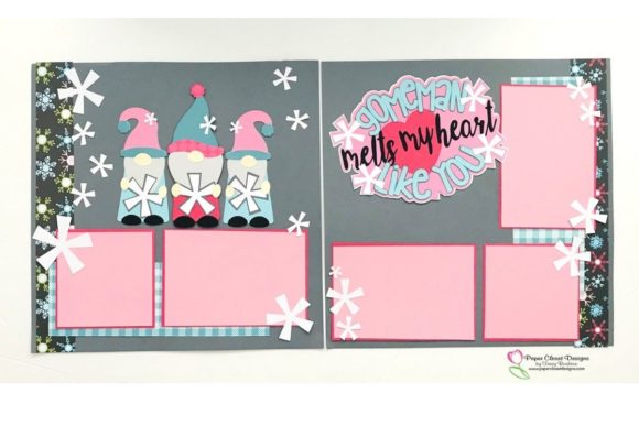 Gnomeman Melts My Heart Scrapbook Layout: A Practical Review for Winter-Themed Projects