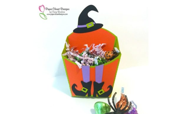 Halloween Witch Medium Fry Box: The Ultimate DIY Treat Container for Every Occasion