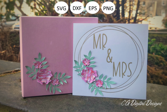 Mr Mrs Wedding Anniversary Card
