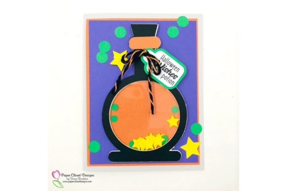 The Potion Bottle Shaker Card: Elevating Handmade Gifting Through Digital Craftsmanship and Interactive Design