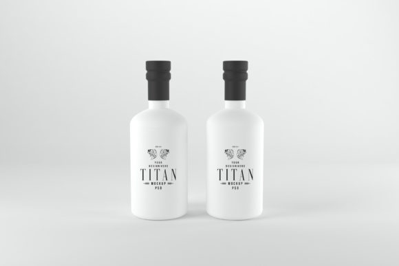 Titan Bottle Mockup: Elevate Your Branding Projects