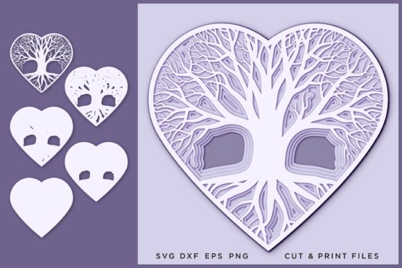 Tree Heart Multilayer: A Practical Evaluation of Digital Cutting Assets